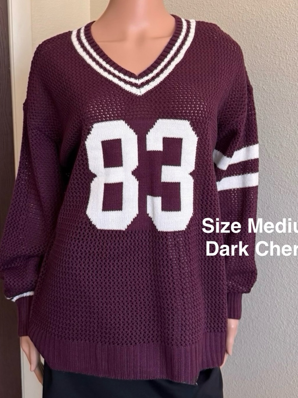No Boundaries Women’s Jacquard Pullover - Picture 1 of 6